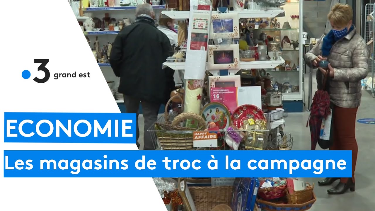 Les magasins de troc font le plein de vendeurs et de clients dans les