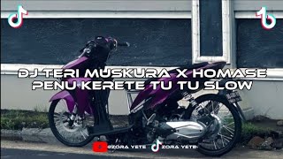 Download Lagu DJ TERI MUSKURA X HOMASE PENU KERETE TU TU SLOW MP3