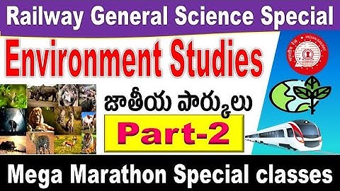 Environment part 2  Railway Previous year General science Questions Explanation by SRINIVASMech