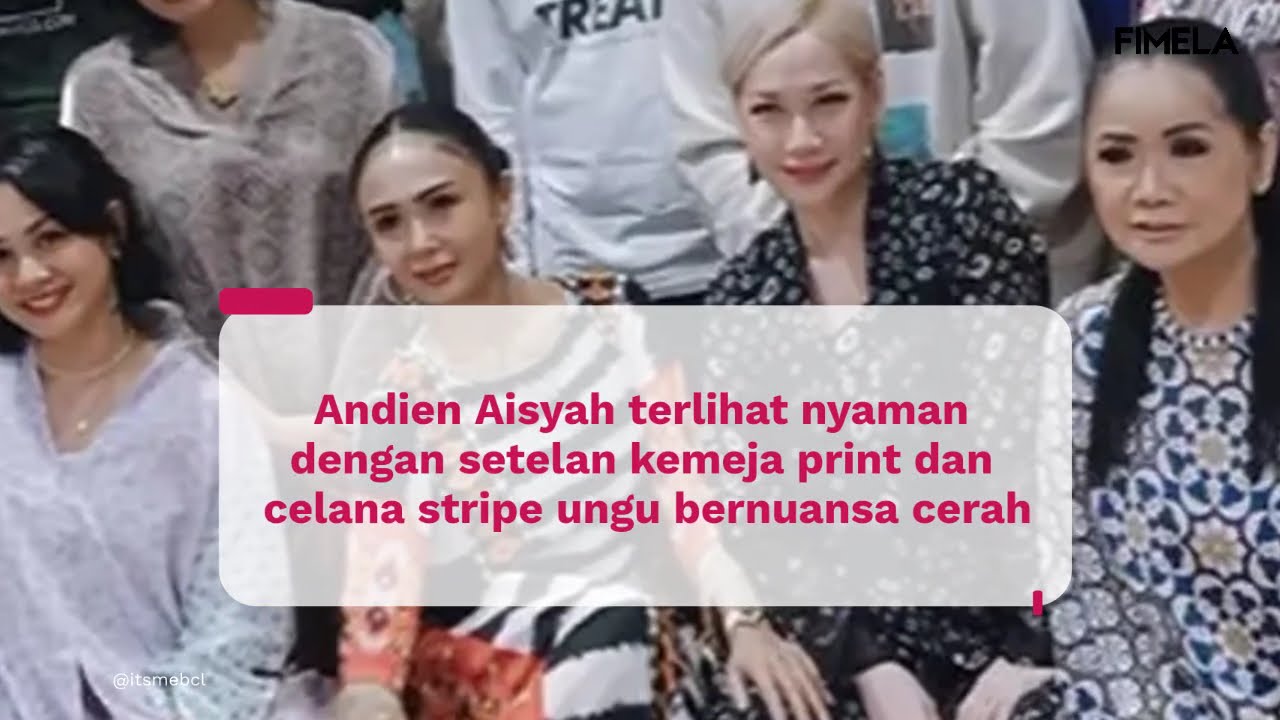 Parade Busana Muslim Print dari Bunga Citra Lestari, Yuni Shara, hingga Vina Panduwinata