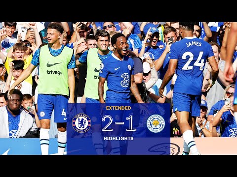 Chelsea 2-1 Leicester | Sterling Scores First Chelsea Goals | Extended Premier League Highlights