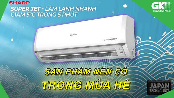 Đánh giá máy lạnh sharp inverter 1hp ah-x9uew