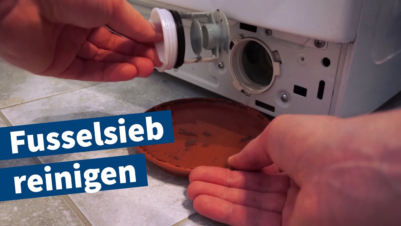 Bosch Waschmaschine Flusensieb Lässt Sich Nicht öffnen Flusensieb reinigen – Waschmaschine Fusselsieb richtig säubern
