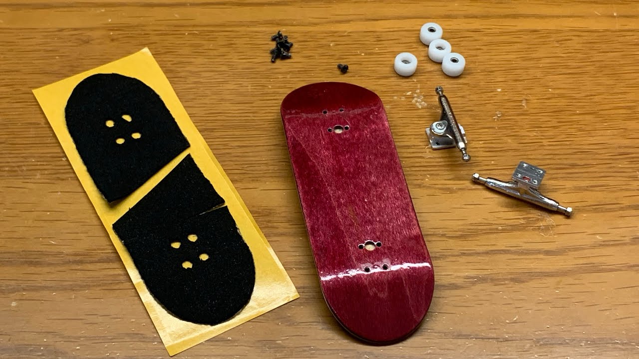 DESMONTEI MEU FINGERBOARD NOVO - SKATE DE DEDO 