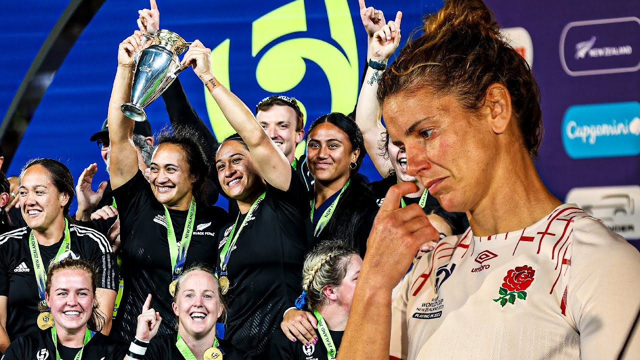 Heartbroken England react to Black Ferns incredible World Cup win