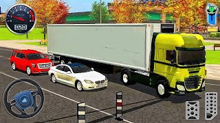 Multi Level New Trucks Simulator: #4 Depot Parking 3D Driver - Best Android GamePlay screenshot 1