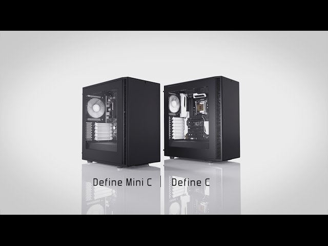 【未使用】Fractal Design Define Mini C TG Fractal Design Define Mini C TG - YouTube