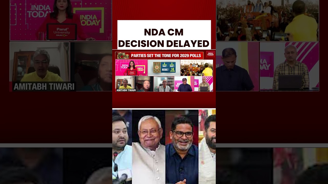 Bihar Polls Heat Up: NDA CM Decision Delayed, Seat Sharing Dispute Grows 