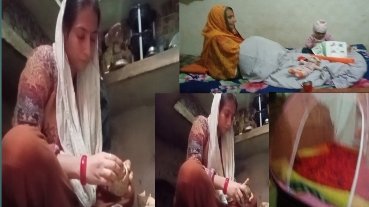 🌺🛌   आज बच्चों का अलग इंतजाम कर दिया सोने का🌺