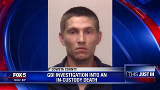 GBI investigating in custody death