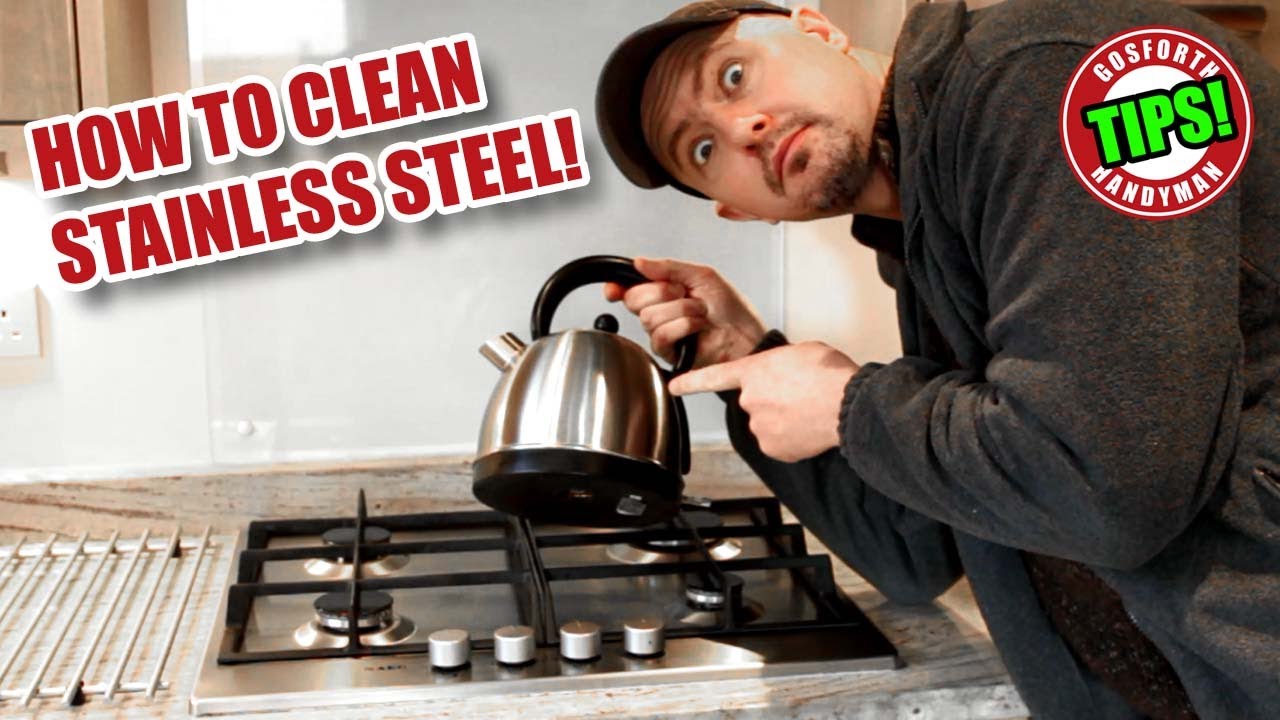 Make stainless steel look BRAND NEW! YouTube