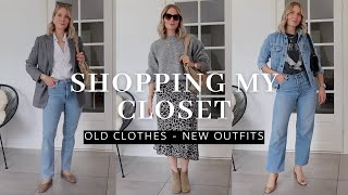 Old clothes, new outfits | Capsule wardrobe looks