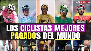 🔴 TOP 10    Los Ciclistas Mejores Pagados del Mundo