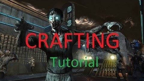 Black Ops 2 Tranzit Zombies  All Crafting