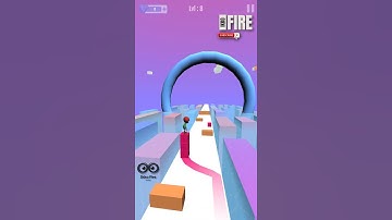 NOOB vs PRO vs HACKER in CUBE SURFER MAX LEVEL - Gameplay - Ikko Fire