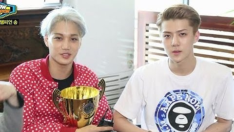 【TVPP】EXO-K - Champion song! 