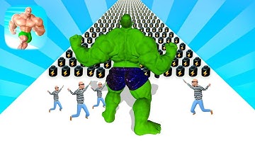 Muscle Rush 3D All Levels MAX Pro Level Gameplay Android & iOS Mobile Game v12 TYHG78IO