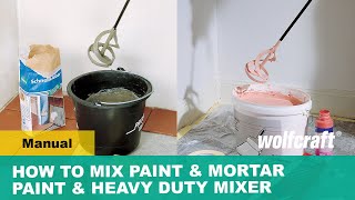 How to Mix Paint - Check out this Heavy Duty Paint Mixer!