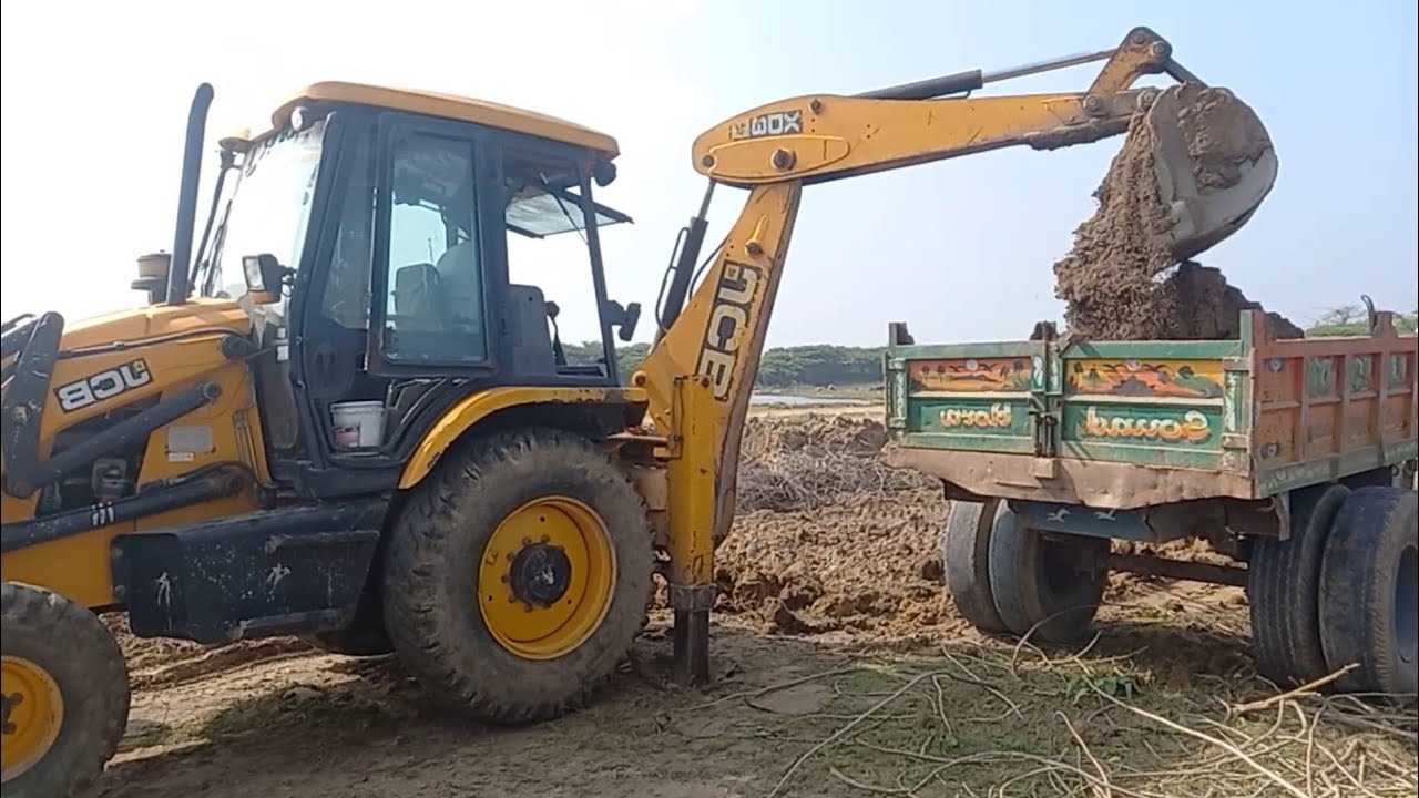 #tipper #loading #video #jcb #tractor #tipper #loading #video #village ...