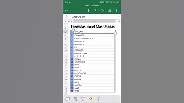 EXCEL PARA ANDROID   Fórmulas más usadas