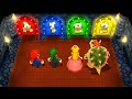 Mario Party 9 Step it Up - Mario Vs Peach Vs Luigi Vs Toad (Master Difficulty)