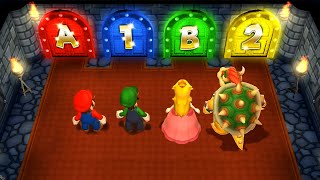 Мульт Mario Party 9 Step it Up Mario Vs Peach Vs Luigi Vs Toad Master Difficulty