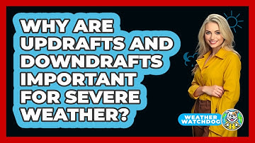 Why Are Updrafts And Downdrafts Important For Severe Weather? - Weather Watchdog