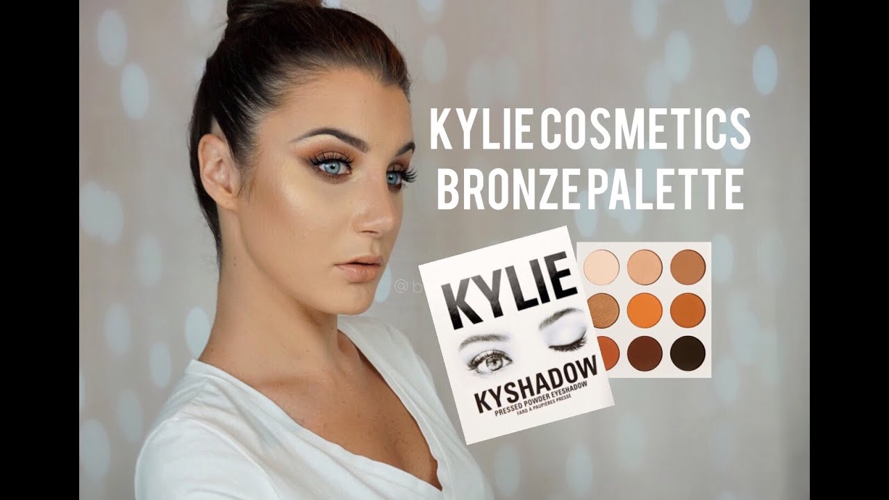 Kylie Cosmetics Kyshadow Bronze Palette Tutorial Beautifoles YouTube