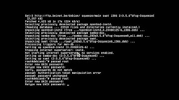 Install Samba - SWAT