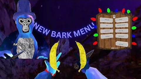 Checking Out The New Bark Mod Menu!