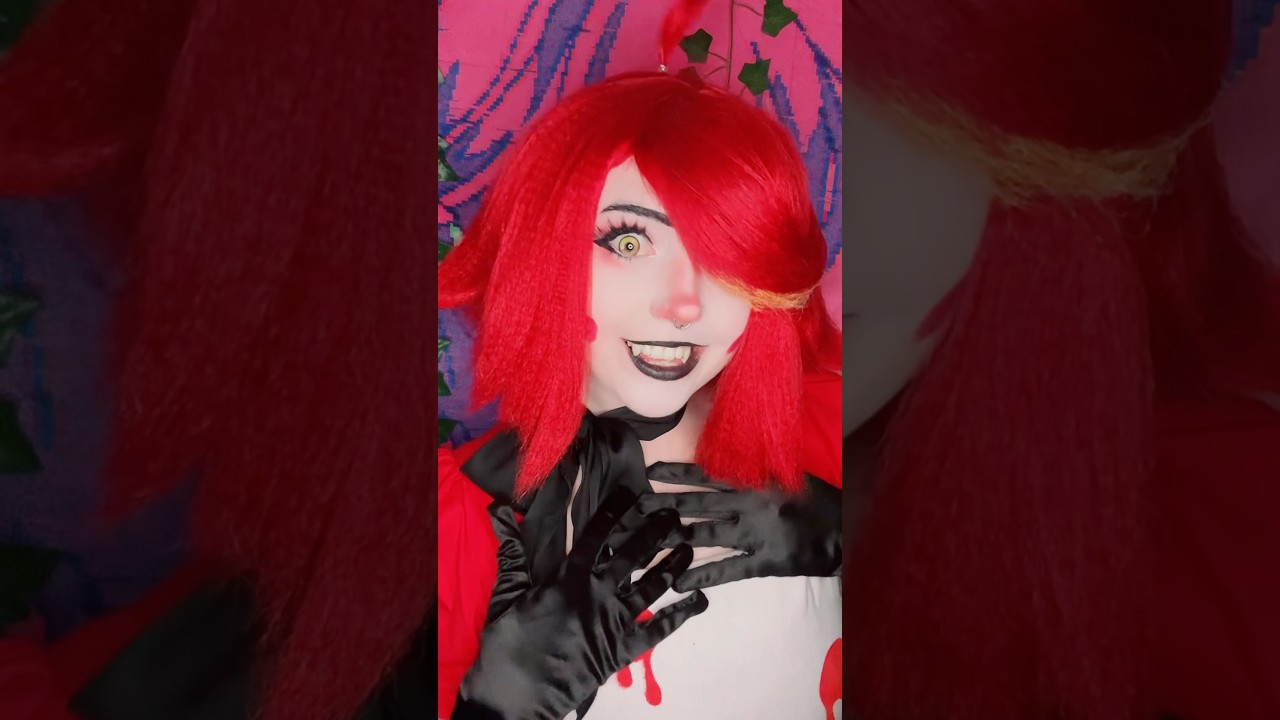 Pretty lil psycho 🔪🪳♥️ #cosplayer #cosplay #hazbinhotel #hazbinhotelcosplay #cosplaygirl #egirl
