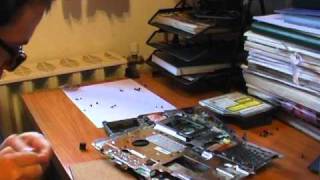 Meet the screwdriver or How I fixed my sister&#39;s Lifebook (S Series) - Repair the power socket