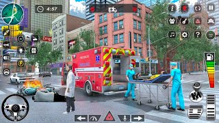 Ambulance driving simulator game - emergency ambulance rescue 3d android gameplay - ambulance game screenshot 4
