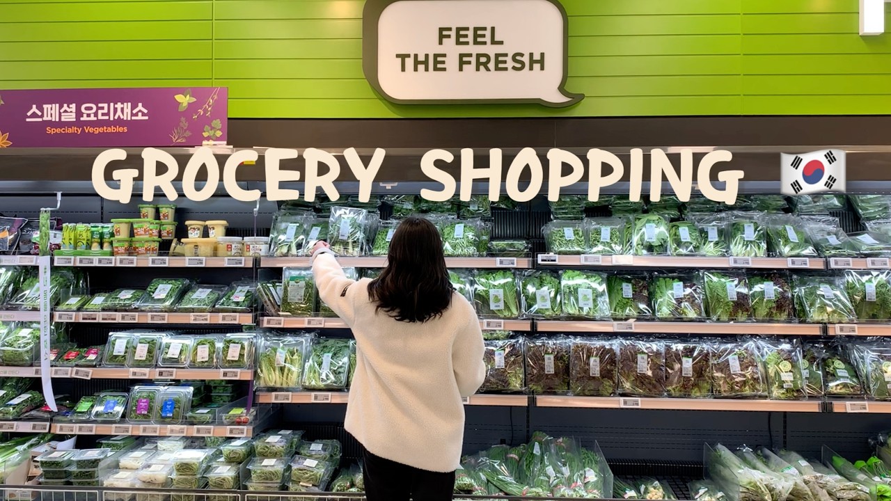 How Much I Spent at E-Mart on Lunar New Year 🇰🇷🛒