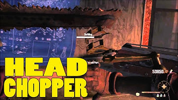 Black Ops 2 Zombies "BURIED" Head Chopper Tutorial! New Buildable! DLC Map Pack 3 Gameplay