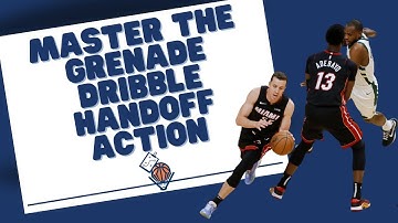 Master the Grenade Dribble Handoff Basketball Action