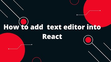 🚀 Building a Rich Text Editor in React: A Step-by-Step Guide 📝✨