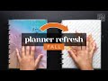 FALL PLANNER SETUP REFRESH 2024 + FREE PRINTABLE :: DIY Discbound Classic Happy Planner