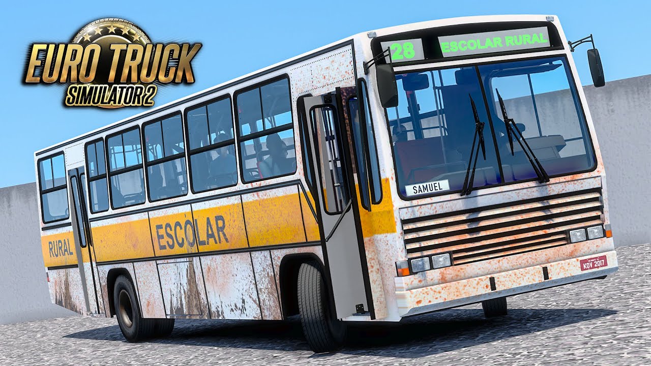 Ônibus Escolar Americano - Proton Bus - Lukas Gameplays