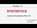 Sem -1 Statistics Chapter-5 (AIML) PART-3 #maths #diplomaengineering #statastics #polytechnic