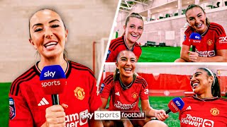 "What do you want from me Zel?! 😂 | Behind The Scenes with Man United's Katie Zelem