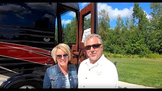 Luxury RV Tour at Hearthside (1301). Randy, Dawn and a Marathon Coach Ep.14