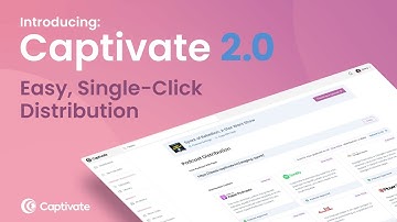 Get Listed on Apple Podcasts, Spotify + More | Captivate Podcast Hosting Tutorial