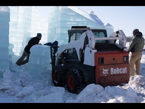 Dethroning the Castle at the Detroit Lakes Ice Palace 2020 - YouTube