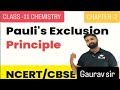 Class -11 Structure of atom Pauli Exclusion principle#class11chemistry #cbse#class11th