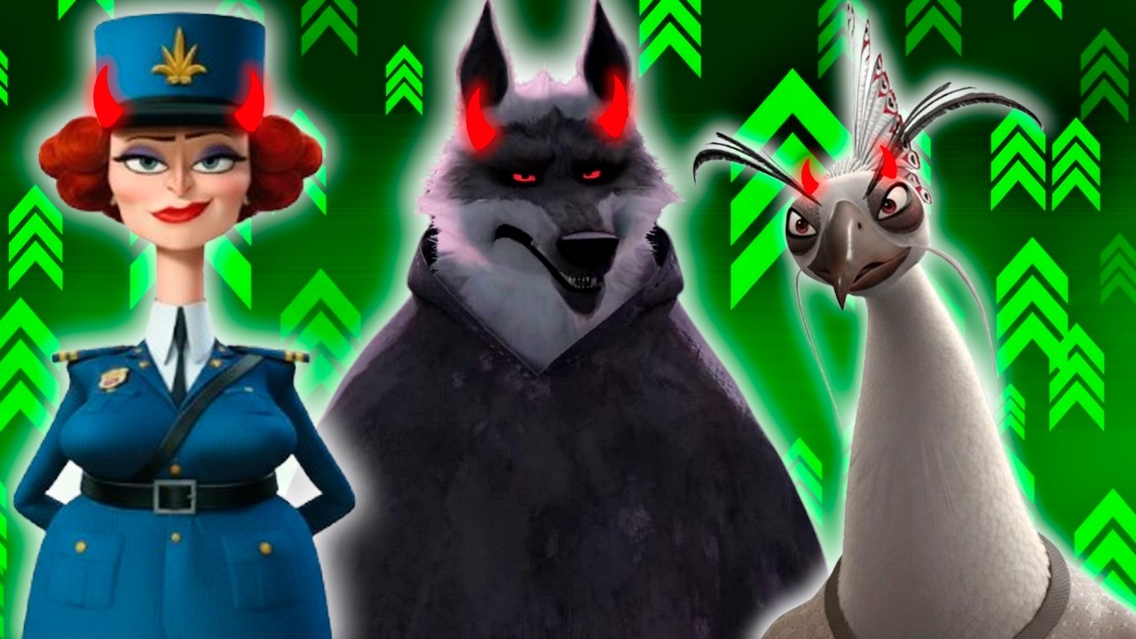 Por qué los villanos de DreamWorks tienen TANTA AURA