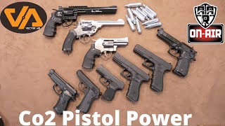 CO2 Pistol Power