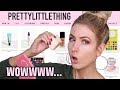 TESTING MAKEUP from PRETTY LITTLE THING...? Was NOT expecting this...