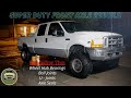 Ford Super Duty Front Axle, Bearings, Hubs, Seals, U Joints, Ball Joints Replacement