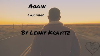 Again By Lenny Kravitz Lyric Video